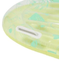 SunnyLife Badedyr|Flyder - 110x62 cm - Body Board - Blue Lime