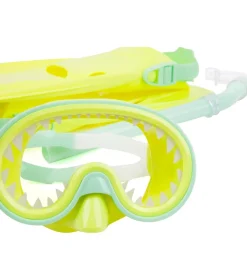 SunnyLife Svømmefødder|Snorkelsæt - Neon