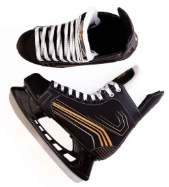 Supreme Skøjter>Ishockey Skøjter - Sort/guld