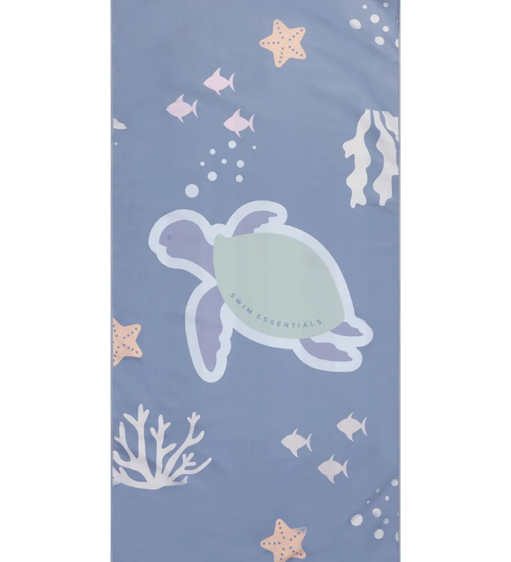 Swim Essentials Håndklæder|Håndklæder|Håndklæde - Microfiber - 135x65 cm - Turtle
