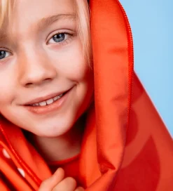 Swim Essentials Håndklæder|Håndklæder></noscript>Håndklæde - Microfiber - 135x65 cm - Red Crab