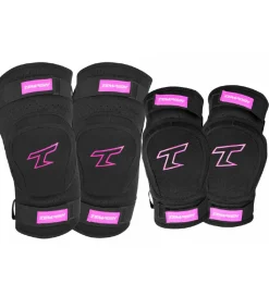 Tempish Rulleskøjter|Rulleskøjter>Beskyttelsessæt - Bing - Sort/Lilla