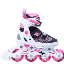 Tempish Rulleskøjter|Rulleskøjter>Rulleskøjter - GoKid Girl - Hvid/Rosa - Inliner