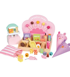 Tender Leaf Trælegetøj|Rolleleg|Slikbutik - Træ - 34 Dele