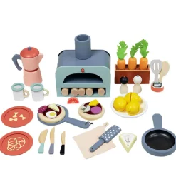Tender Leaf Legekøkken Og Legemøbel|Trælegetøj - Legekøkken Mega - La Fiamma