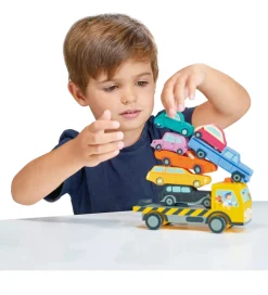 Tender Leaf Stablelegetøj>Trælegetøj - Stablebiler - Biltransport