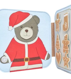 Thats Mine Babylegetøj|Aktivitetslegetøj|That's Mine Aktivitetsbog - Noos - Emory - Filt - Christmas Bear