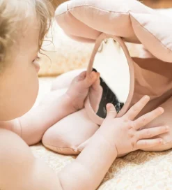 Thats Mine Spejle>That's Mine Babyspejl - Musling - Beige