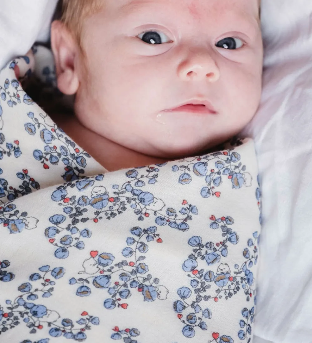 Thats Mine Stofbleer|Sovetid|That's Mine Babysvøb - 120x120 cm - Jana Svøb - Blue Bells