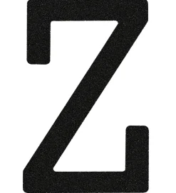 Thats Mine Bogstaver|That's Mine Bogstav - Z - Sort Glimmer