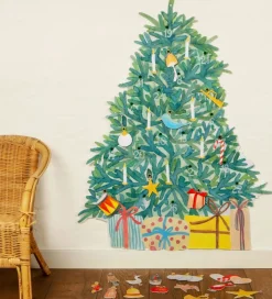 Thats Mine Wallsticker|Julekalender|That's Mine Julekalender m. 24 Juleophæng - Felt Christmas Tree
