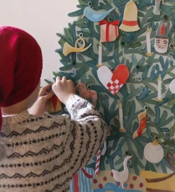 Thats Mine Wallsticker|Julekalender|That's Mine Julekalender m. 24 Juleophæng - Felt Christmas Tree