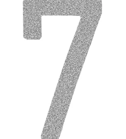 Thats Mine Bogstaver|That's Mine Tal - 7 - Sølv Glimmer