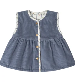 Børn Thats Mine Veste|That's Mine Vest - Rubi - Fløjl - Flint Stone