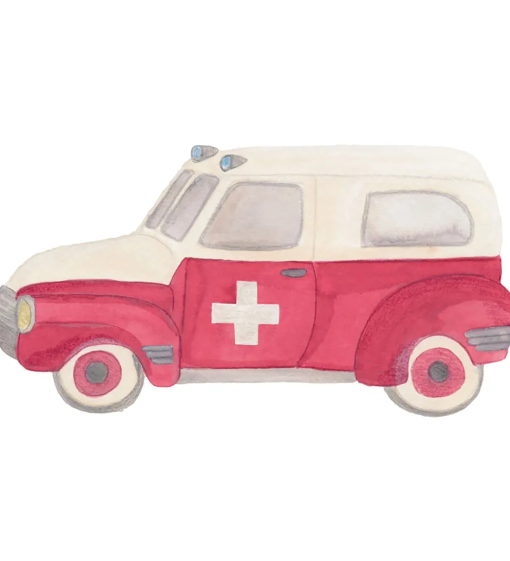 Thats Mine Wallsticker>That's Mine Wallsticker - Ambulance - Multi