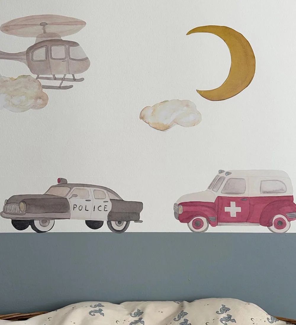 Thats Mine Wallsticker>That's Mine Wallsticker - Ambulance - Multi