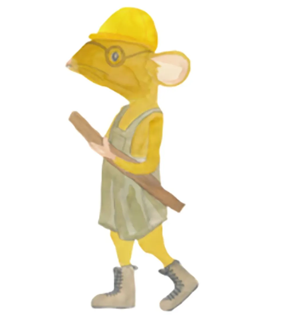 Thats Mine Wallsticker>That's Mine Wallsticker - Steve The Builder