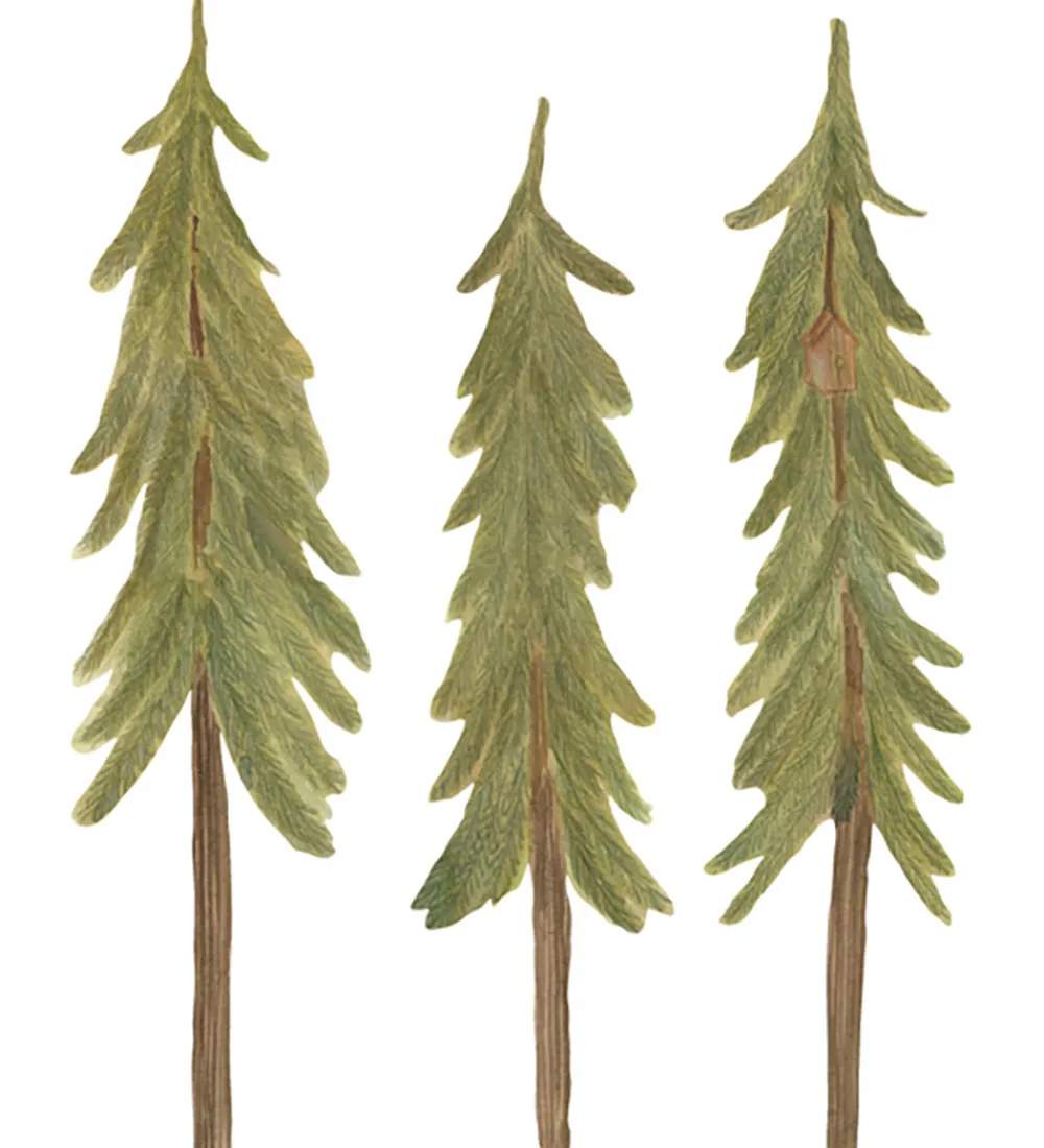 Thats Mine Wallsticker>That's Mine Wallstickers - Fyrretræer - 3 stk. - Small