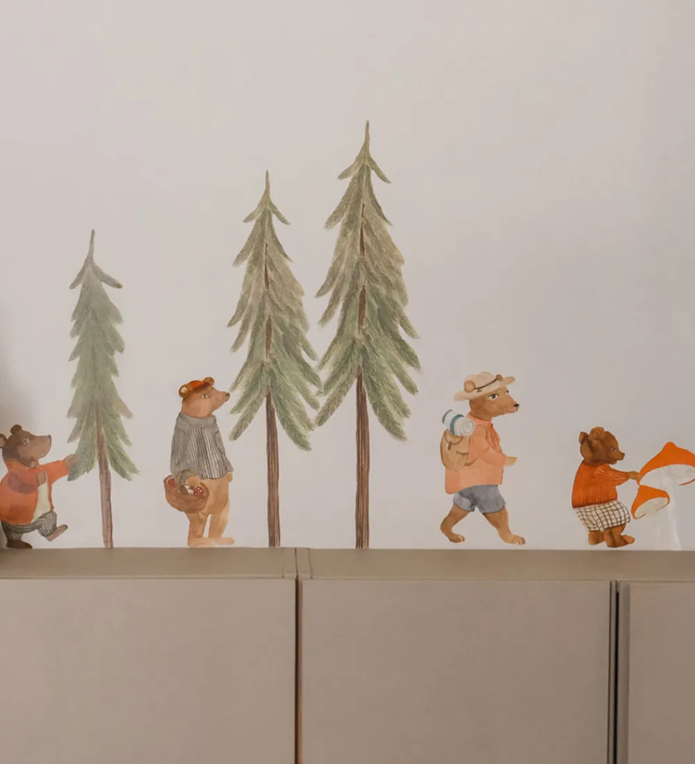 Thats Mine Wallsticker>That's Mine Wallstickers - Fyrretræer - 3 stk. - Small