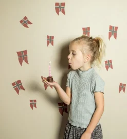 Thats Mine Wallsticker>That's Mine Wallstickers - 14 stk - Norsk Flag
