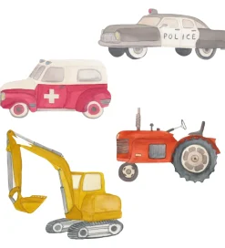 Thats Mine Wallsticker>Wallstickers - Heroes on wheels - Multi
