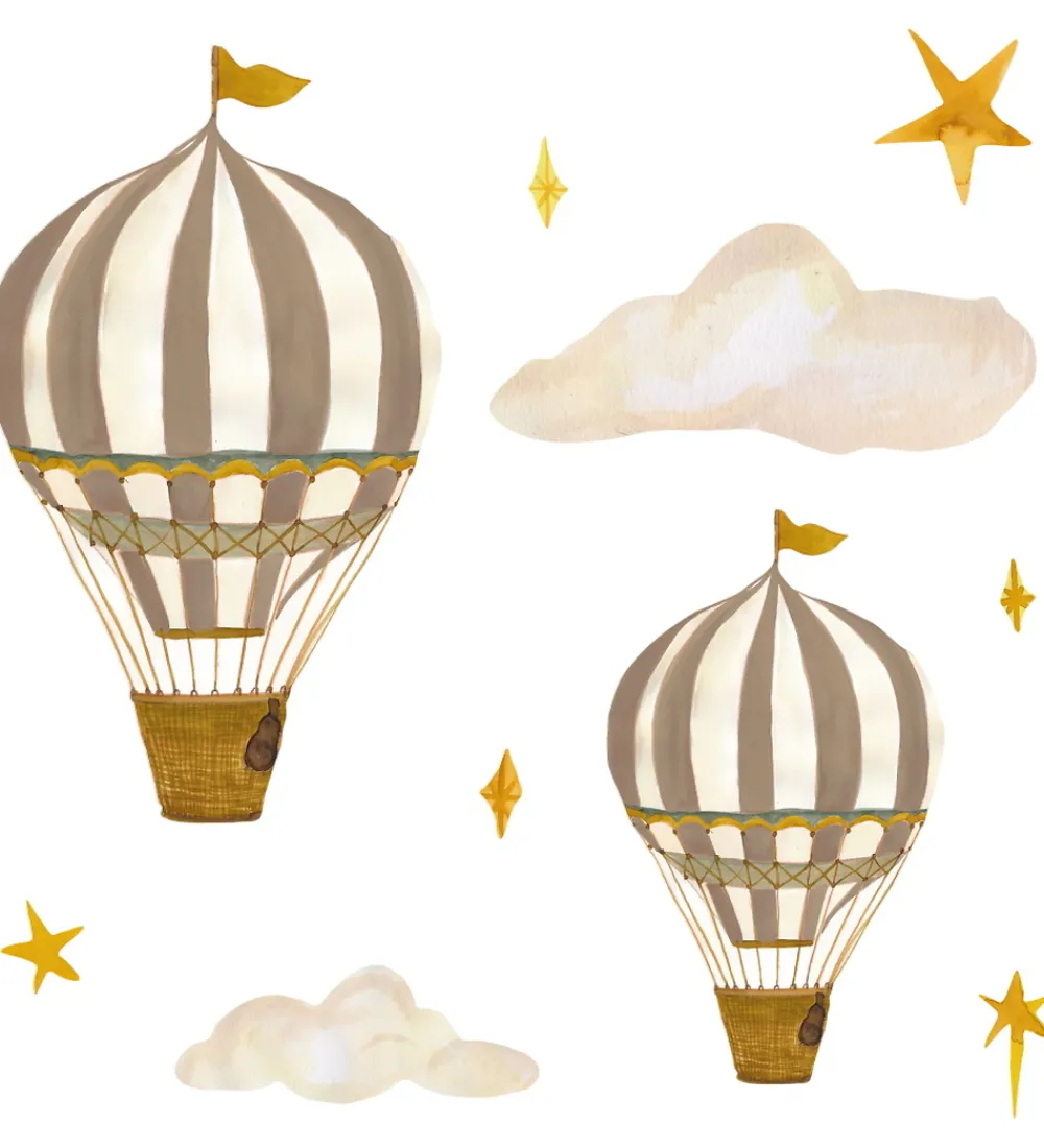Thats Mine Wallsticker>Wallstickers - Dreamy balloons - Brun