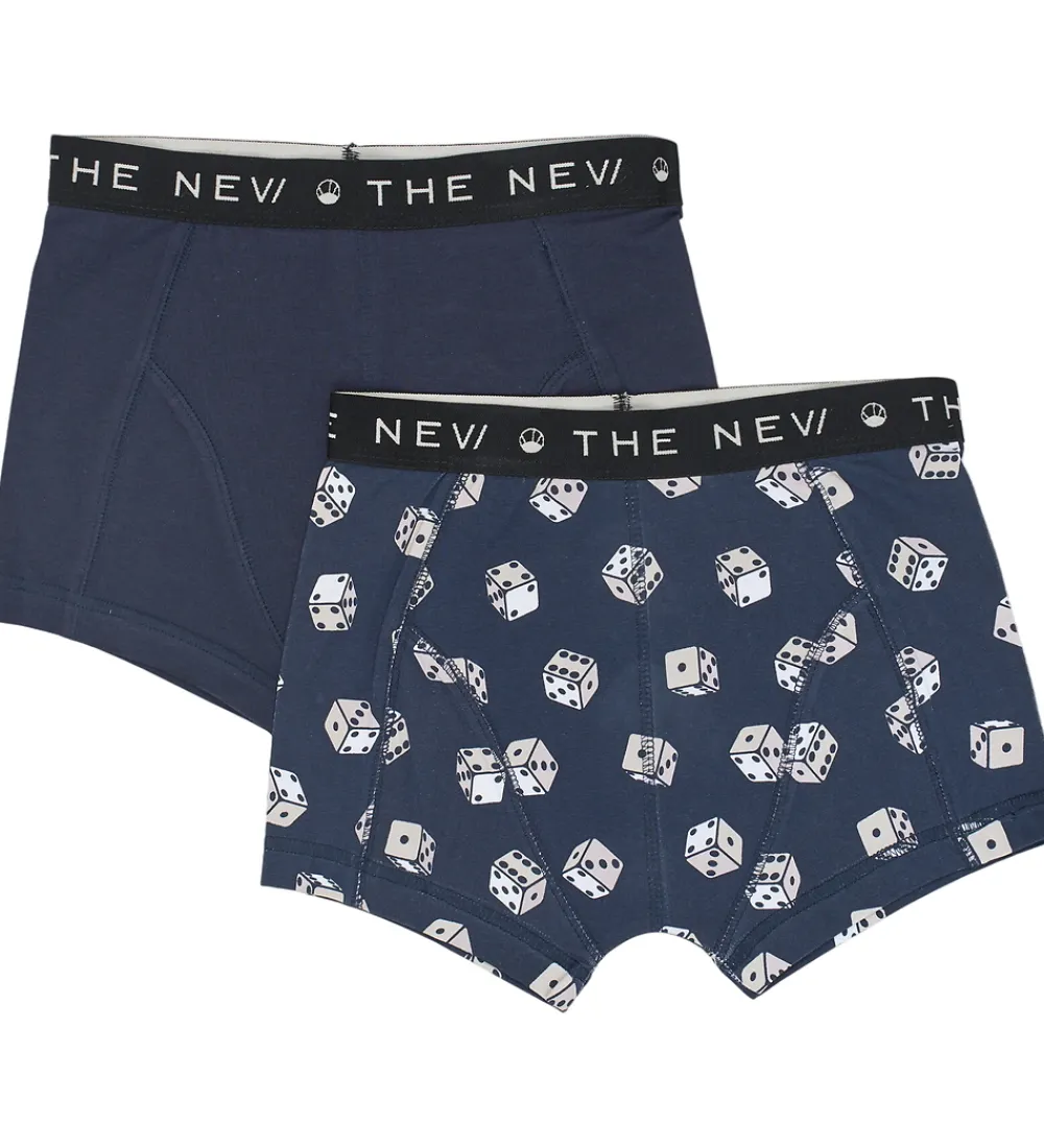Børn The New Undertøj|Boxershorts - TnThe - 2-pak - Navy Blazer