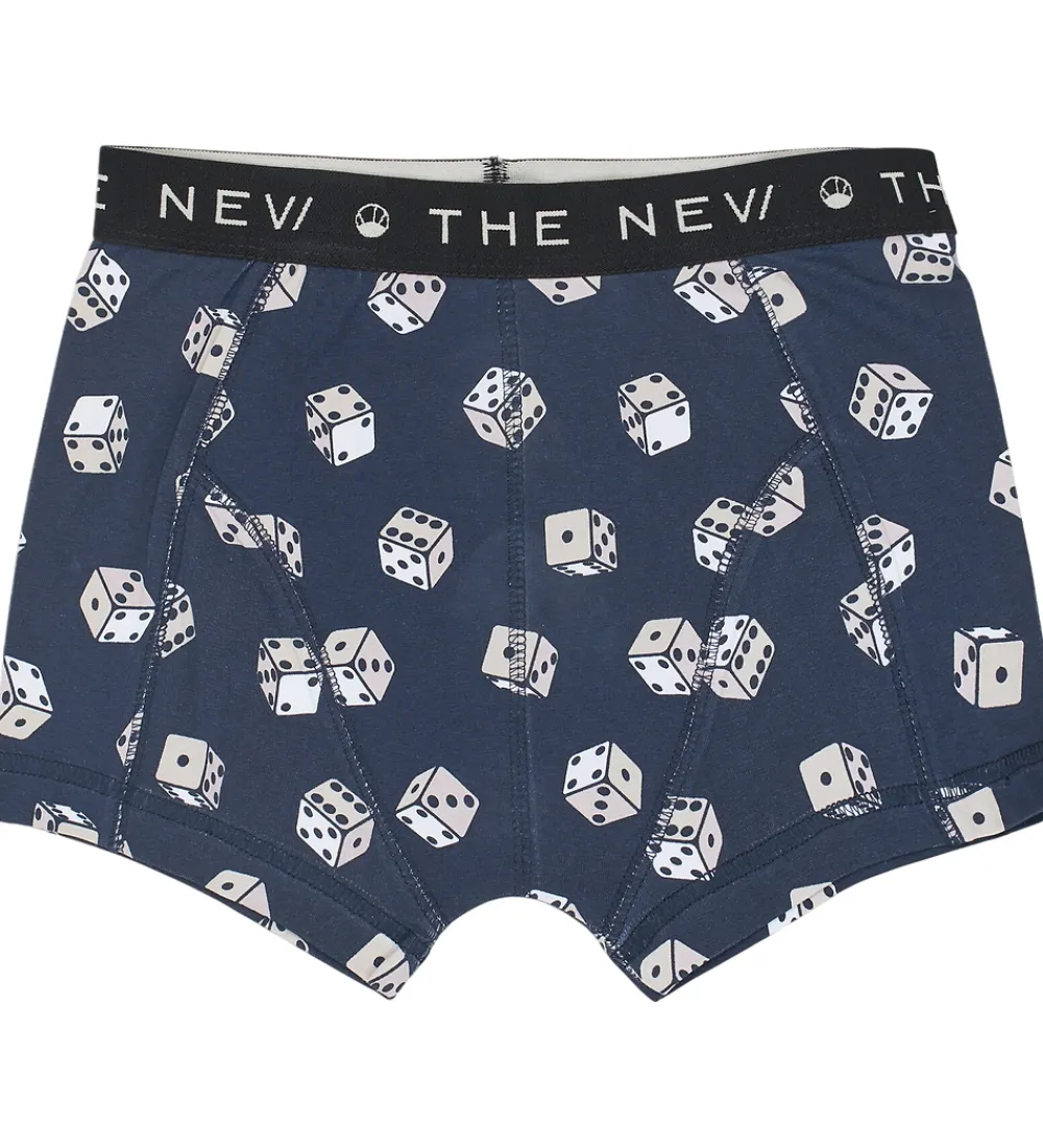 Børn The New Undertøj|Boxershorts - TnThe - 2-pak - Navy Blazer