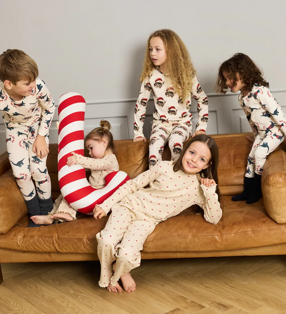 Børn The New Nattøj>Nattøj - Rib - TnHoliday - Gardenia Aop