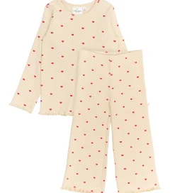 Børn The New Nattøj>Nattøj - Rib - TnstHoliday - Gardenia Aop