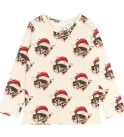 Børn The New Nattøj|Nattøj - Rib - TnstHoliday - Gardenia Cat