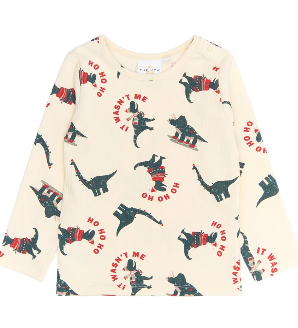 Børn The New Nattøj|Nattøj - Rib - TnstHoliday - Gardenia Dino