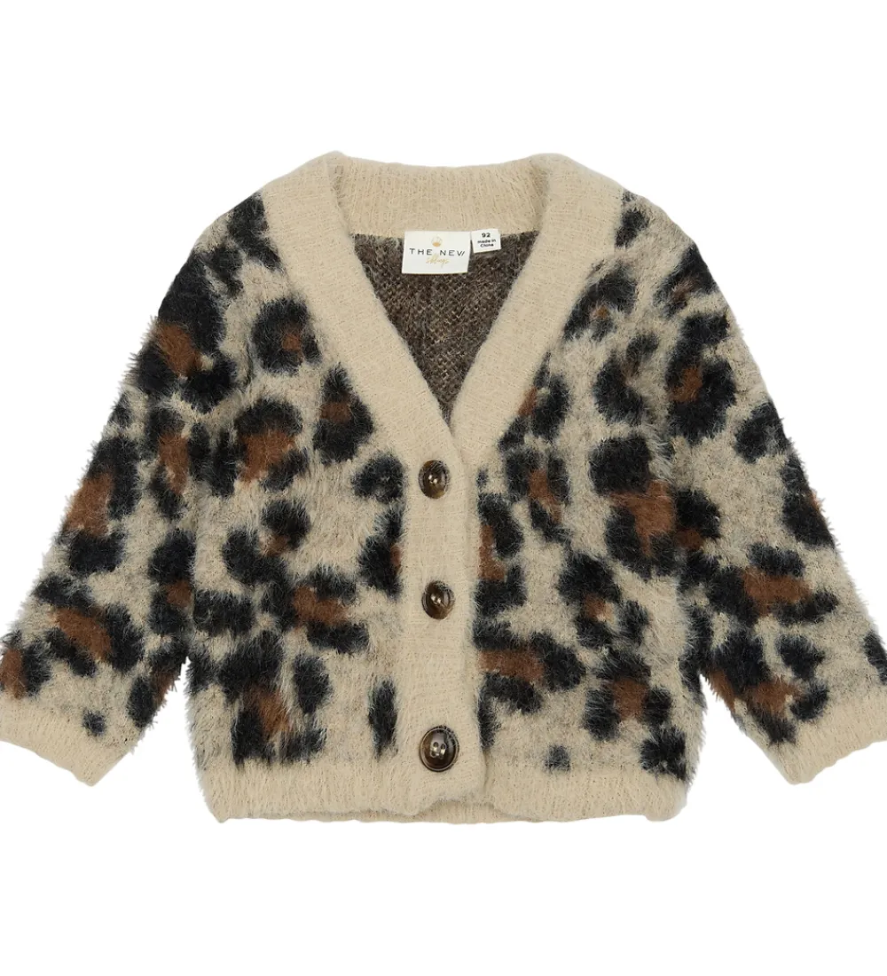 Børn The New Striktrøjer>Siblings Cardigan - Strik - TnstPamela - Feather Gray AO