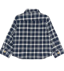 Børn The New Skjorter|Siblings Skjorte - TnstRiggs - Flannel - Navy Blazer Che