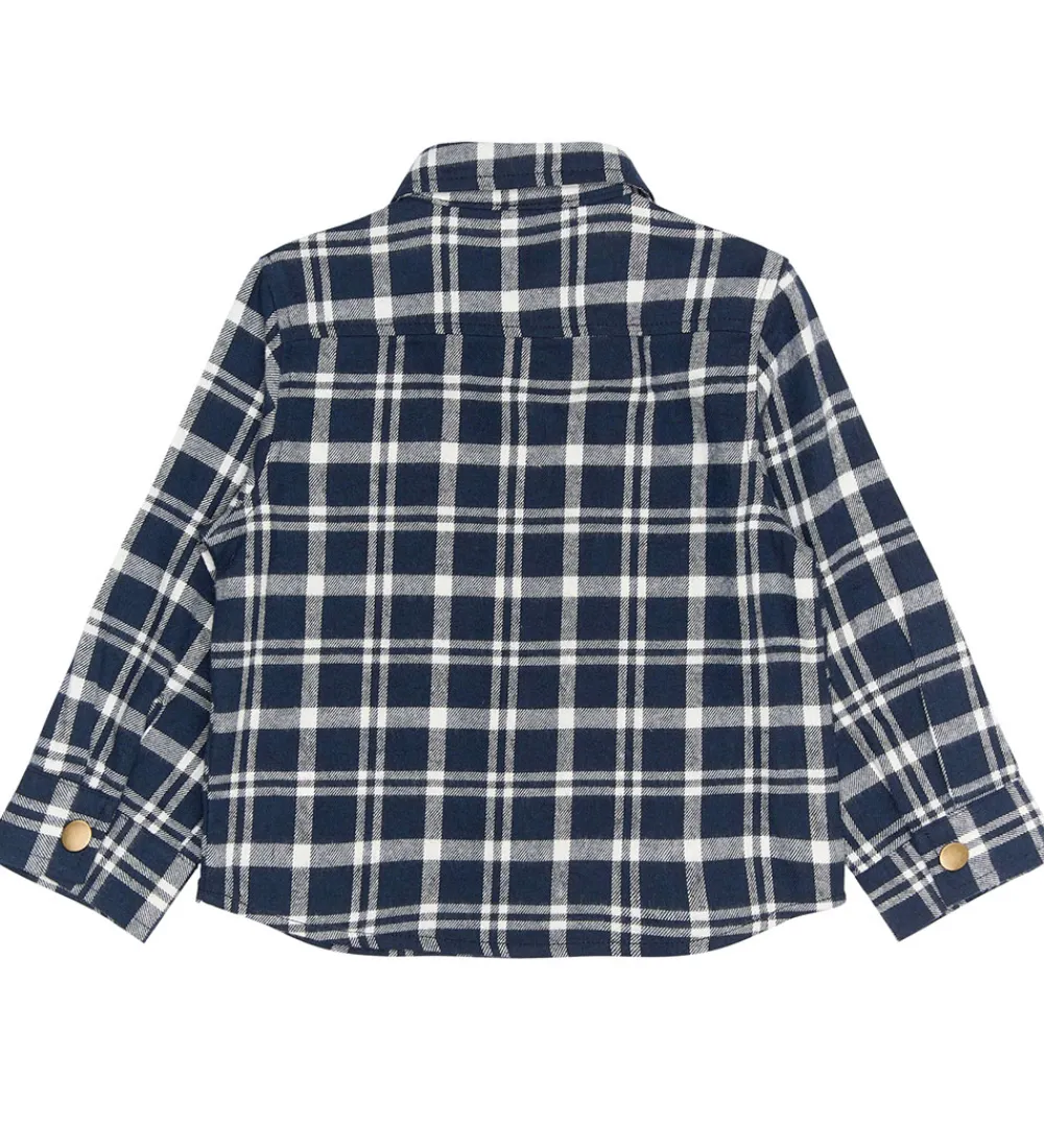 Børn The New Skjorter|Siblings Skjorte - TnstRiggs - Flannel - Navy Blazer Che