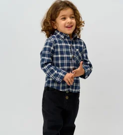 Børn The New Skjorter|Siblings Skjorte - TnstRiggs - Flannel - Navy Blazer Che