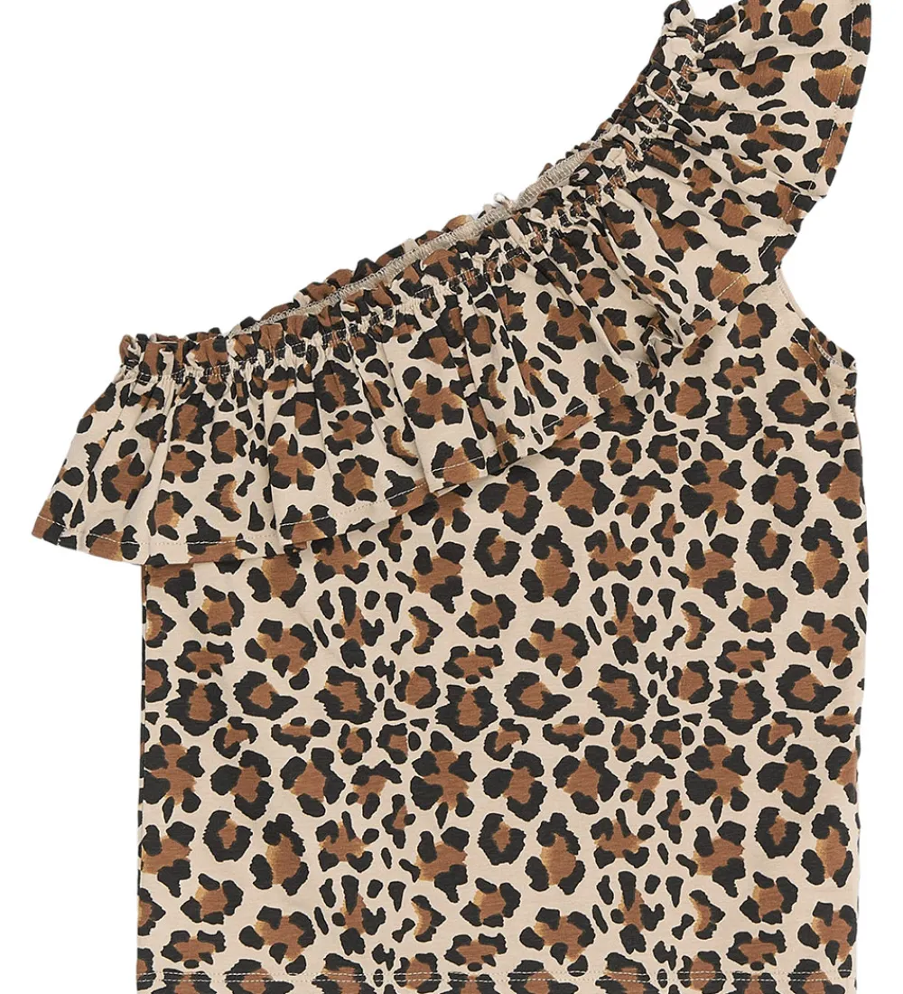 Børn The New Toppe|Top - TnOrella - Feather Gray m. Print