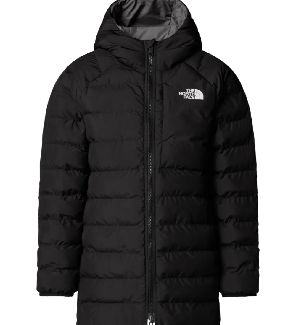 Børn The North Face Overgangsjakker|Dunjakker Og Dynejakker>Dynejakke - Vendbar - Parka - Sort