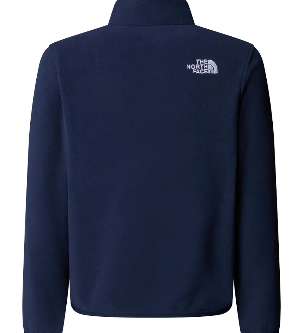 Børn The North Face Fleece|Fleecetrøje - Glacier - 1/4 Zip - Summit Navy