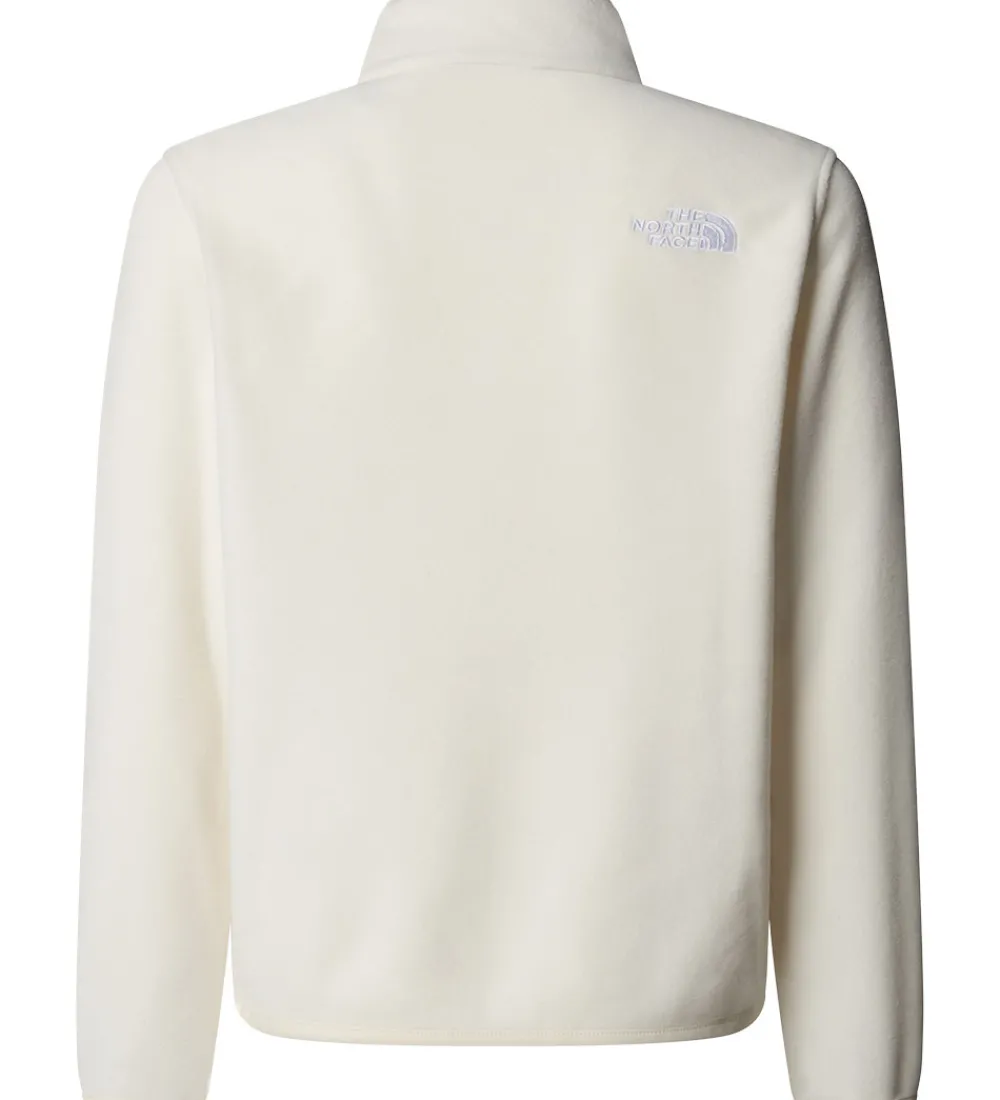 Børn The North Face Fleece>Fleecetrøje - Glacier - 1/4 Zip - White Dune