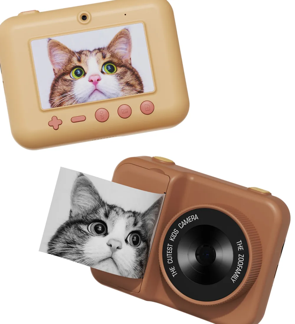 Børn The Zoofamily Børnekamera>Kamera - Zoo Print - Bjørn