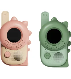 The Zoofamily Walkie Talkies>Walkie Talkies - Dino Pink/Dino Grøn