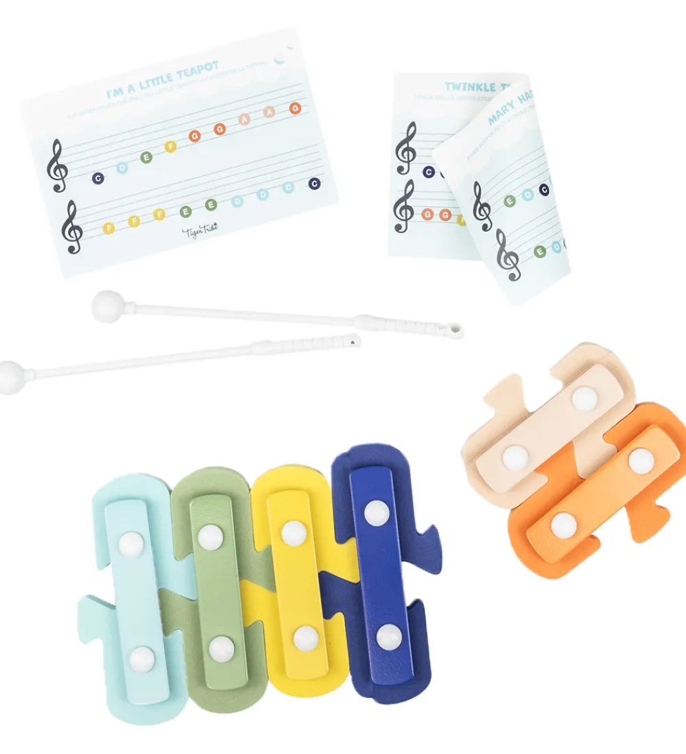 Tiger Tribe Musikinstrumenter|Bade-xylofon - Multifarvet