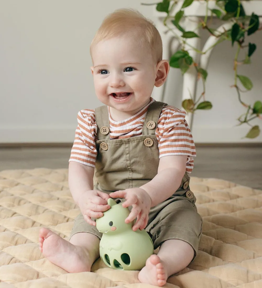 Tiger Tribe Gribelegetøj>Rangle - Silikone - Dino