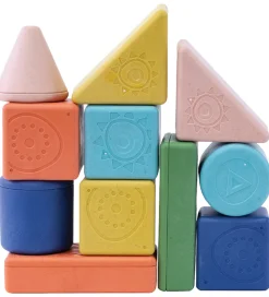 Tiger Tribe Stablelegetøj>Rasleklodser - Rattle & Stack Blocks - Startsæt - 1