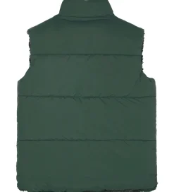 Børn Timberland Veste|Dunveste Og Dyneveste|Dynevest - Vendbar - Mørkegrøn