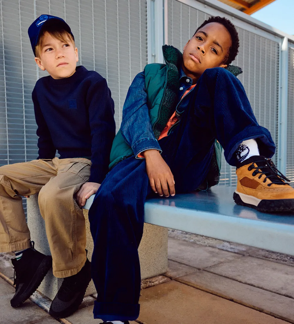 Børn Timberland Skjorter>Skjorte - Denim Blue