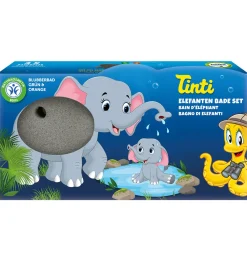 Tinti Bath Bombs|Badesæt - 3 Dele - Elefanten