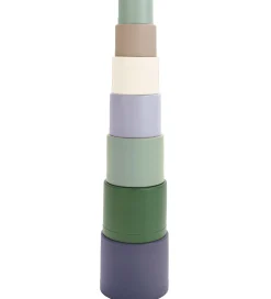 Dantoy Stablelegetøj>Tiny by BIO Plastic Byggebægre - 7 Dele