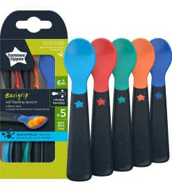 Børn Tommee Tippee Børnebestik|Babyskeer|Babyskeer - Easigrip - 5-pak - Navy/Multifarvet